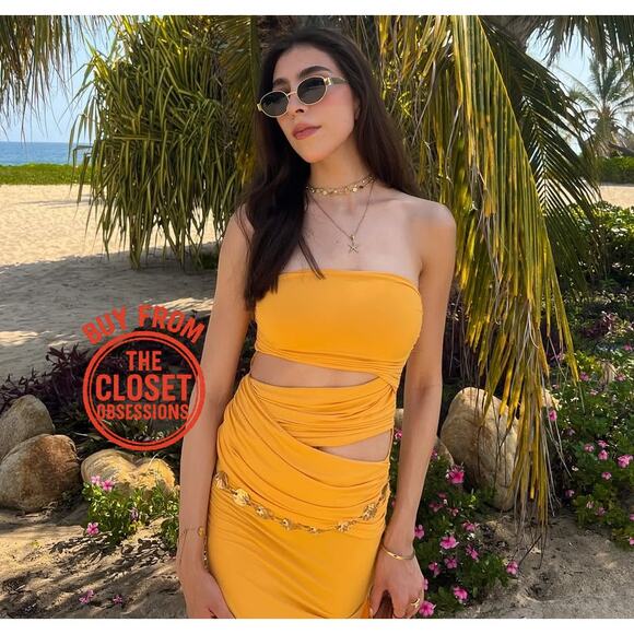 ZARA BLOGGER FAVE!!! Strapless Fitted Long Dress NWT LAST ONE!!! - Picture 5 of 16